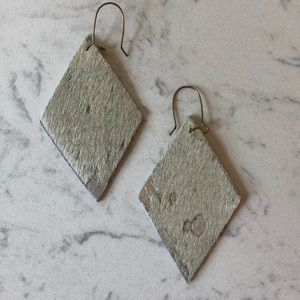 Genuine Leather Cowhide earrings